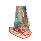 Custom Hangzhou Light Weight Long Silk Chiffon Shawl Scarves