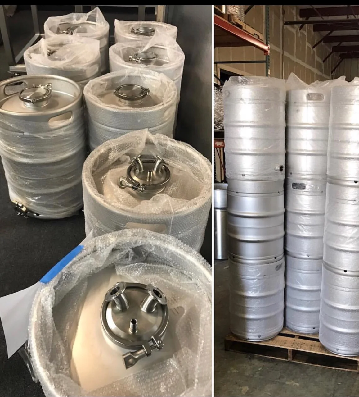 20L 30L 50L stainless steel barrel US Sankey beer keg