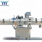 Automatic wine water plastic round bottle printing filling capping and labeling machine