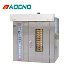 new condition 64 tray hamburger bread gas rotary oven for bread/cookie