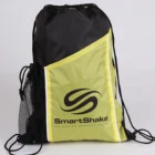 factory direct logo printing 210D nylon polyester sport gym drawstring shopping backpack bag manufacturer