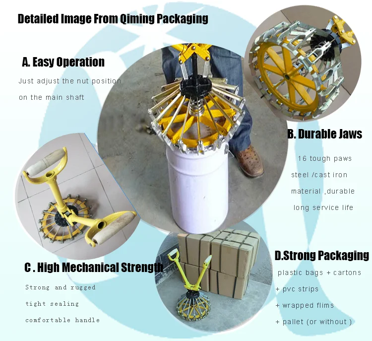 Industrial Grade 300mm Lid Crimper Tool for 20L Pail - Customizable OEM ...