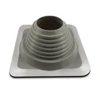High Quality universal EPDM/SILICONE rubber roof flashing for pipe 4"-7"