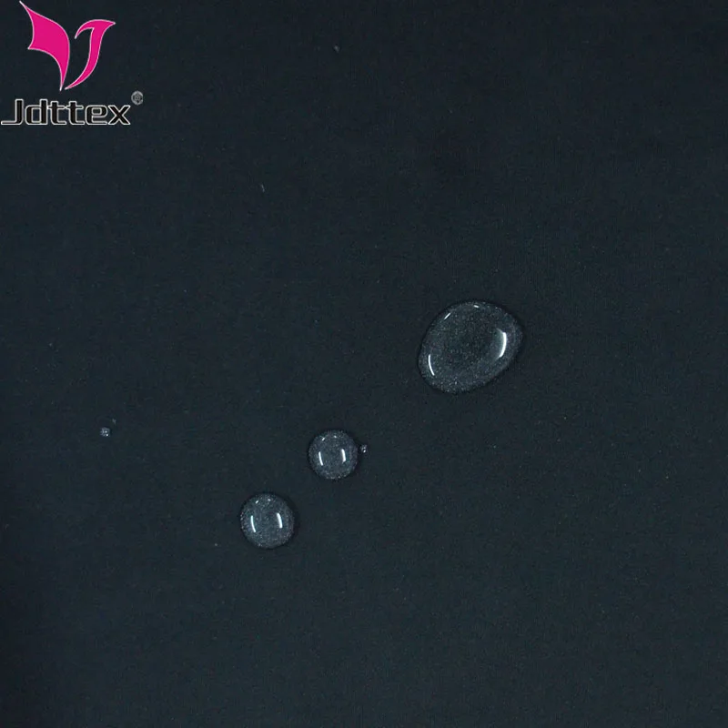 Schwarz elastische sfot wasserdichte spandex nylon bademode stoff für höschen