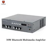 Popular pa sound system lcd display 100v audio multimedia amplifier 30w