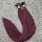 Long Life Flat Tip Full And Thick 100% Remy Human Hair Keratin Extension