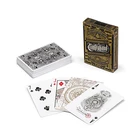 Professional Custom logo printed paper playing poker cards game cards
