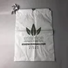 Clear custom plastic pouch promotion draw string bag drawstring bag