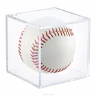 Plexiglass Baseball Display Cube Box Acrylic Tennis Ball Box Display Case