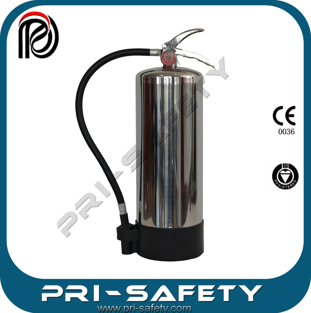 FIRE EXTINGUISHER/GAMMA P6/6kg powder ABCE UN1044, View Stainless steel