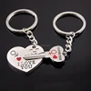 I LOVE YOU Heart Keychain Ring Keyring Lover Romantic Creative New chaveiro couple Key Chain