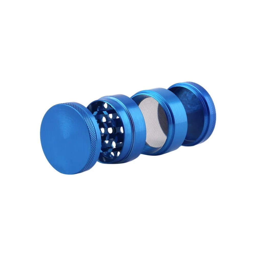 4 parts 40mm 1.968'' CHROMIUM" zinc alloy metal herb grinder crusher Tobacco Spice Crusher smoking grinder sets hot search