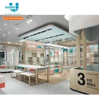 Guangzhou Manufacturer Kids Clothing Store Interior Design With Lighting
