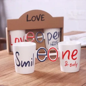amazing ceramic couple coffee mug/valentine day gifts lover mug