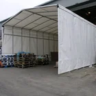 Tent Material PVC Coated Red 400gsm Pvc Tarpaulin Materials For Making Tents