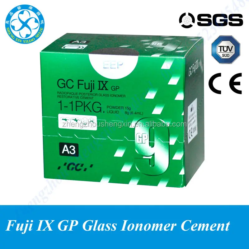 Promoción fuji cemento dental GC Fuji IX GP cemento de ionómero de vidrio