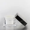 20g 30g 50g face cream square acrylic jar cosmetics containers and packaging