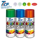China Factory Wholesale Strong Acrylic Paint Gold Silver Chrome Aerosol Spray Paint