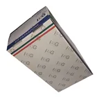 PLASTIC HANDLE CARDBOARD BOX FOR SCHOOL STATIONERY