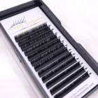 cheap small order private logo 0.03 -0.25 mm false eyelashes synthetic oem 3d mink eyelashes vendor