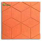 Polyester high quality carved acoustic panel sound insulation boards