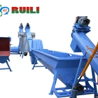 Used plastic PET Bottle Scrap Crushing Washing Drying Recycling Line With ISO CE approval