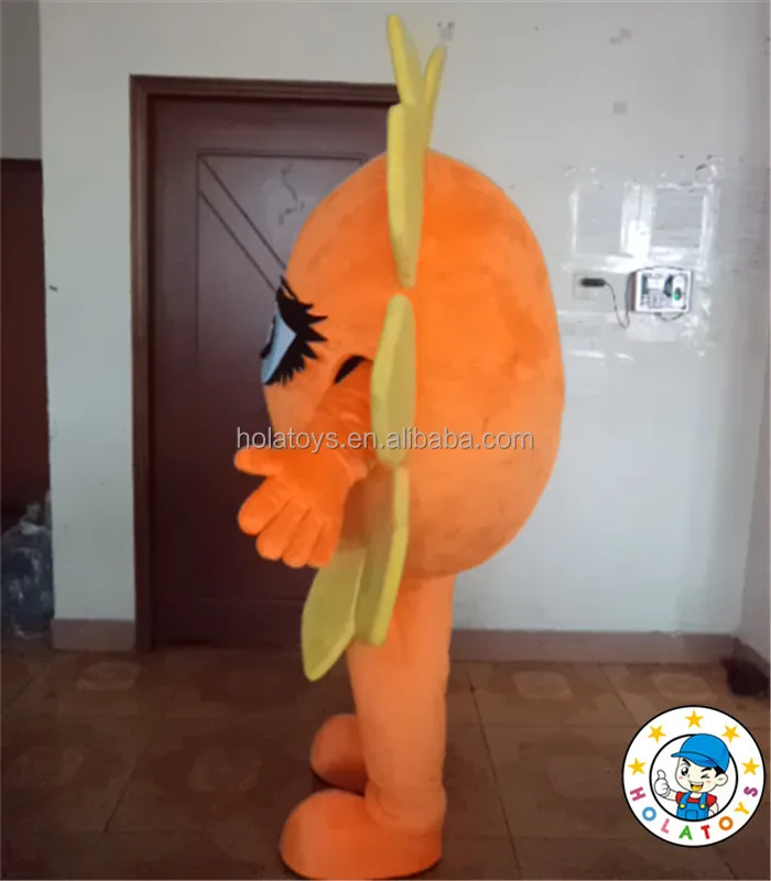 Sun flower mascot costume 02.jpg