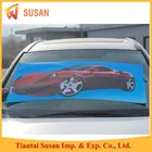 full color printing front car roller sunshade paper sunshade