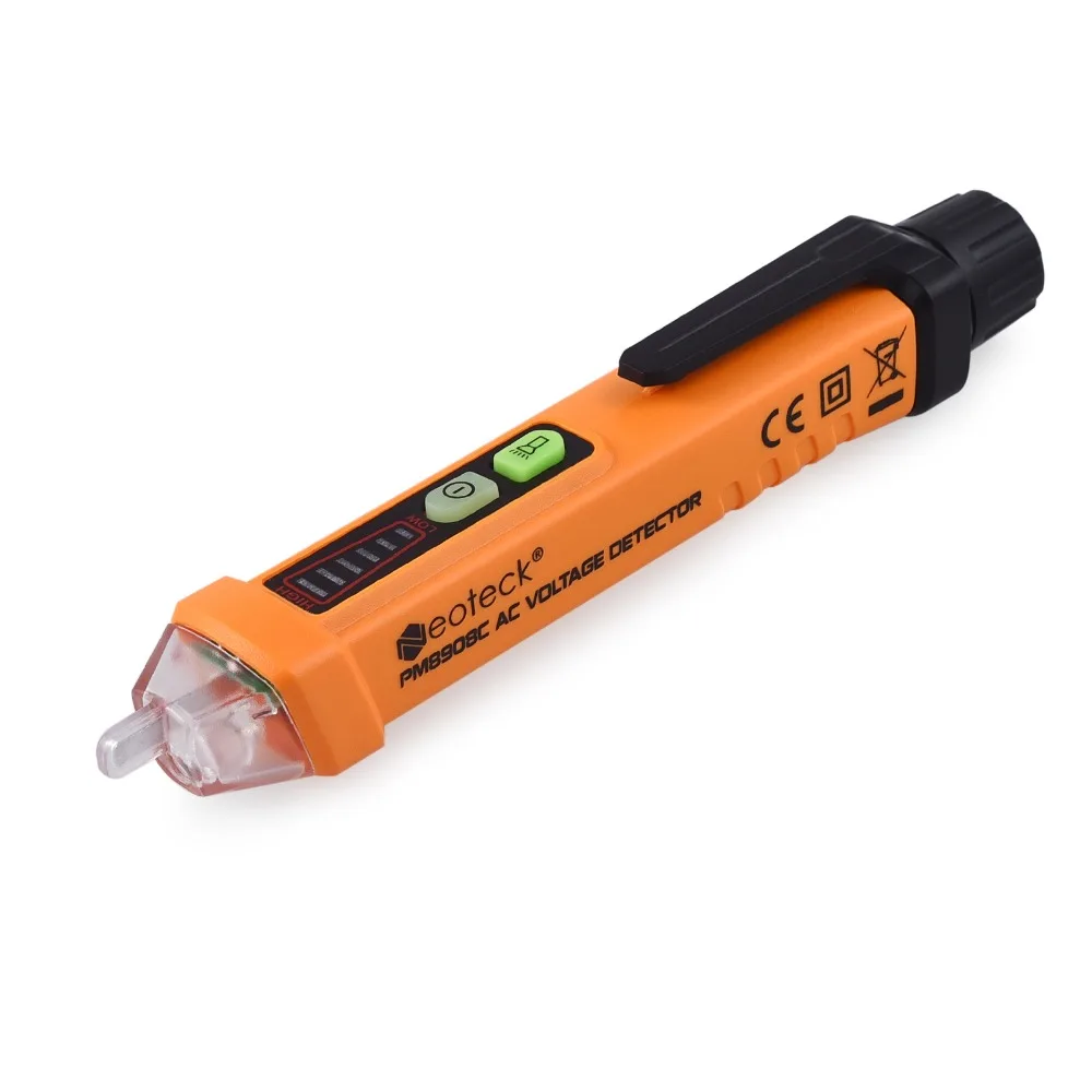 Neoteck 12~1000V Voltage Tester Pen Electrical Test Detector Non-Contact Sensor 