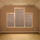 Motor office curtains and blinds blackout faux wood smart venetian blinds