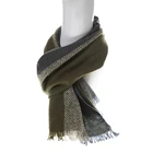 Fashion custom design colorful Ladies 100% Wool Scarves super soft hand knitting shawl scarf solid wool scarf