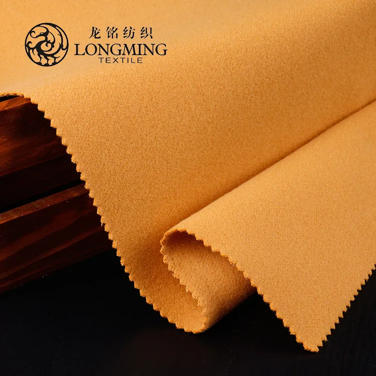 100 polyester brushed fabric