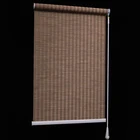 Automatic Control Roll up Blinds Bamboo Material Roller Windows Curtain