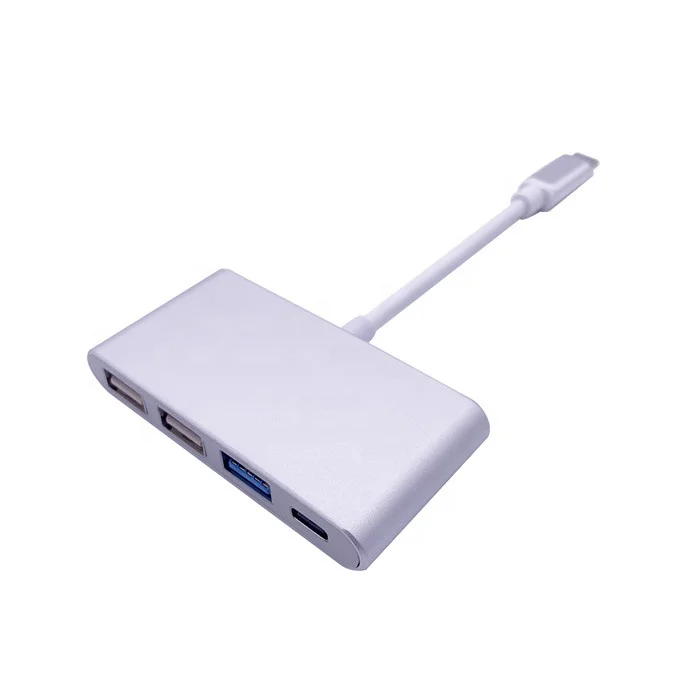 usb-c hub 6 in 1 type c to lan hdmi usb SD type c adapter for mac laptop. - ANKUX.COM