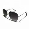 Low Price Branded Unisex Wholesale Fashion Retro Vintage Custom Oval Brand Pilot Metal Sunglasses