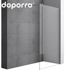 China Stainless Steel Simple Design Frameless Glass Shower room