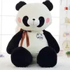 Hot sale sitting lovely panda bear stuffed toys