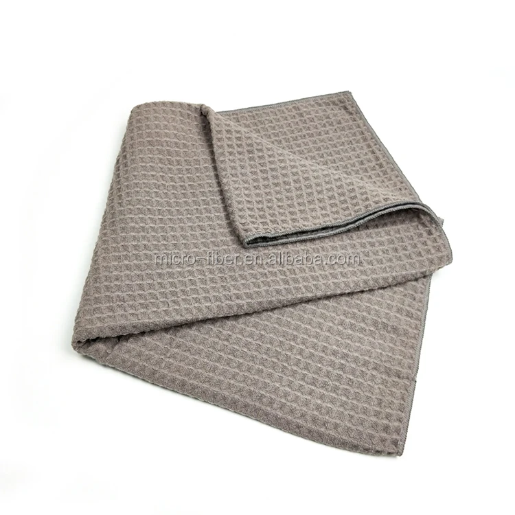 promotional customized logo premium car wash cloth microfiber