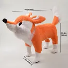 Nanjing ICTI Factory Custom Cheap Lovely Lifelike Fox Animal Chair Plush Stuffed Toys