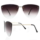 Sunglasses Anti-Uv Polarized Glasses Unique Personality Men And Women Sunglasses Retro Triangle Sunglasses