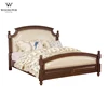 Customized red oak home furniture modern bed bedroom furniture bed wooden