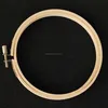New products high quantity custom round bamboo embroidery hoop for clothes accessories wholesale made in china