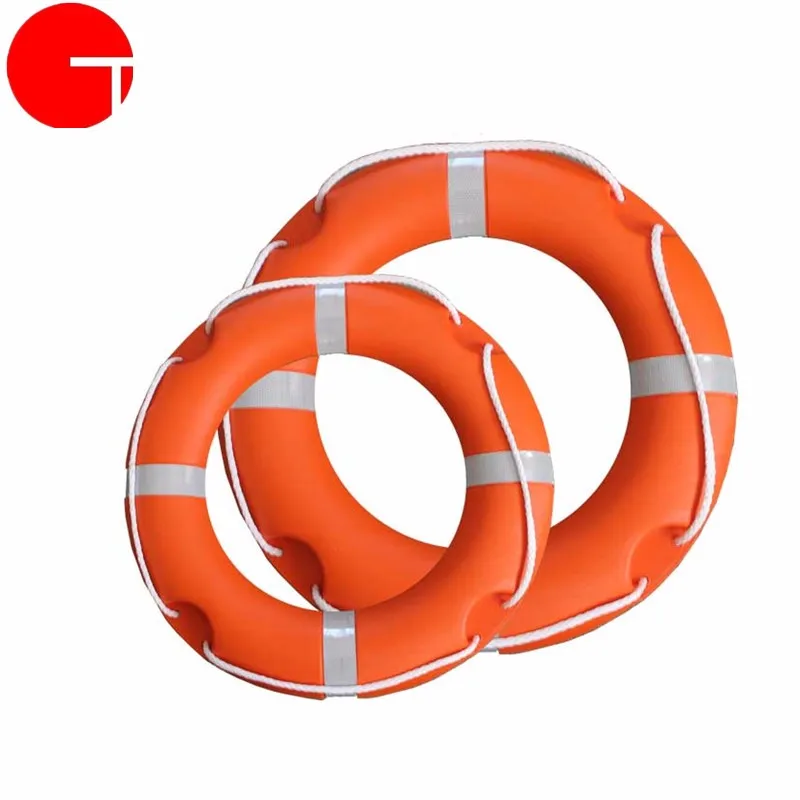 Solas Boat Lifebuoy Ring 2 5kgs Orange Color With Retro Reflective Tape