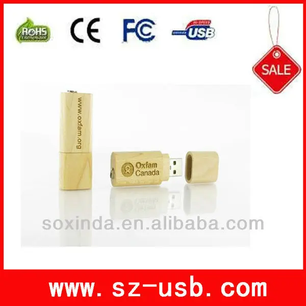 hot selling wooden ubs flash corporate gifts with customized