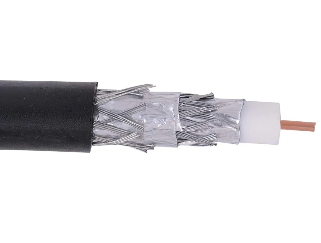 Shielded Rg6 Cctv Camera Coaxial Cable BULK 1694A ROLLO CABLE RG6 75OHM SDI 18 AWG - ANKUX.COM