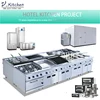Hotel Resort Restaurant Commercial Kitchen Cold room storage Cooking Refrigerator Backing Preparation equipment