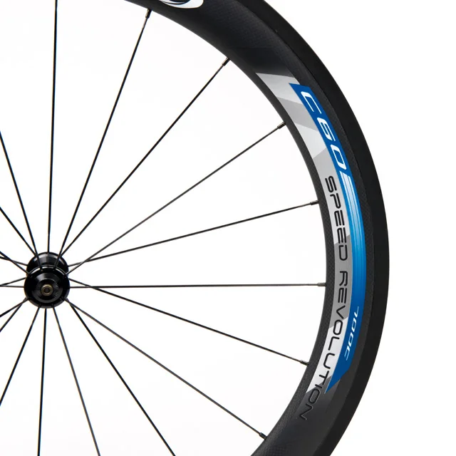 ceramic bearing sapim cx-ray spokes 700c blue 60mm clincher road