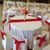 Cheap Promotional Wholesale linen spandex chair covers for wedding banquet hotel