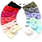 Wholesale Girls Hair Accessories Soft Cotton Baby Headband