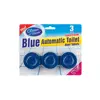 3pk toilet blue bubble cleaner/auto toilet bowl cleaner